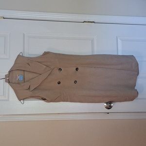 H&M khaki double button dress.